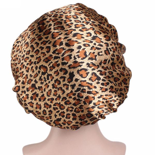 wide-brimmed printed double-layer waterproof shower cap satin sleep hat hair cap hat silk hood loose band
wide-brimmed printed double-layer waterproof shower cap satin sleep hat hair cap hat silk hood loose band