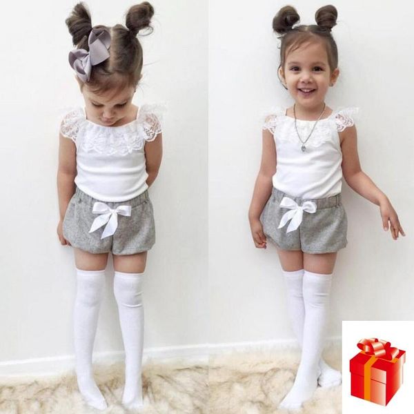 summer girl clothes 2020 new casual girls clothing suit sleeveless lace shirt + shorts children suit girls 1 2 3 4 5 6 years old, White
summer girl clothes 2020 new casual girls clothing suit sleeveless lace shirt + shorts children suit girls 1 2 3 4 5 6 years old, White