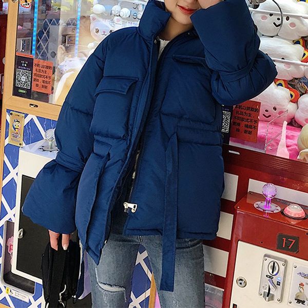 women winter warm thick outerwear hooded coat slim cotton-padded jacket women parka warm casual plus size overcoat 9.26ly, Black
women winter warm thick outerwear hooded coat slim cotton-padded jacket women parka warm casual plus size overcoat 9.26ly, Black