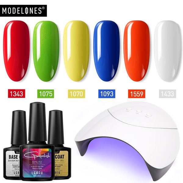 modelones 9pcs/lot gel polish nail art lamp manicure cure lamp set soak off long lasting base gel lacquer semi permanent
modelones 9pcs/lot gel polish nail art lamp manicure cure lamp set soak off long lasting base gel lacquer semi permanent