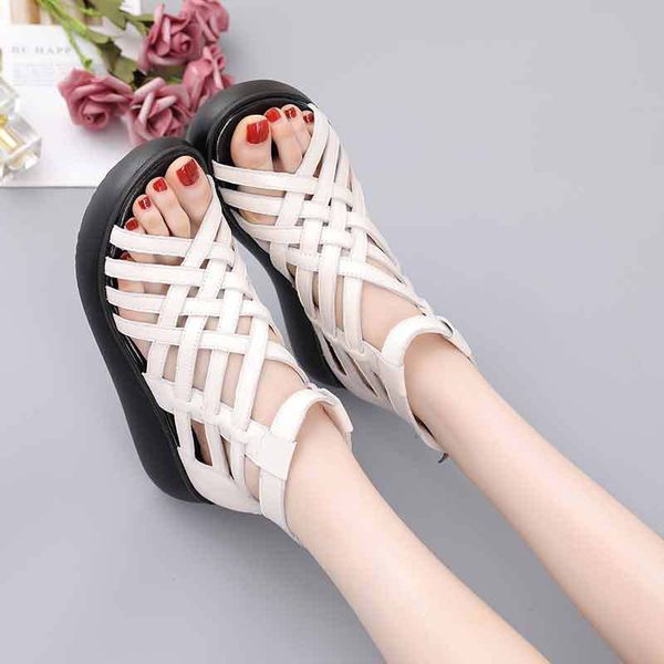 nation wind restoring ancient ways wedge sandals women casual bags with cool boots leather sandals female fish mouth, Black
nation wind restoring ancient ways wedge sandals women casual bags with cool boots leather sandals female fish mouth, Black