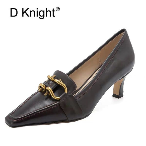 d knight high heels women pumps comfortable soft leather thin heel loafers shoes square toe office work shoes ladies size 34-40, Black
d knight high heels women pumps comfortable soft leather thin heel loafers shoes square toe office work shoes ladies size 34-40, Black