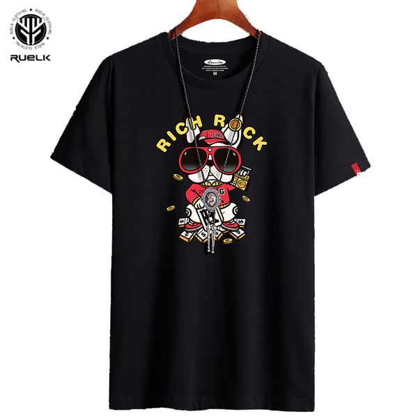 ruelk 2020 men's casual summer short-sleeved personality creative dog print round neck straight collar t-shirt men's s-6xl, White;black
ruelk 2020 men's casual summer short-sleeved personality creative dog print round neck straight collar t-shirt men's s-6xl, White;black
