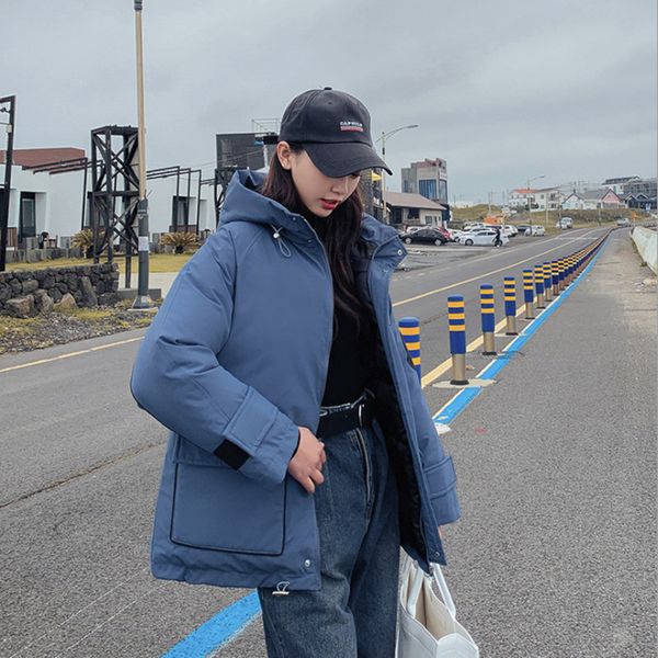 winter new down parkas womens casual jackets hooded collar jacket warm thick coat plus size pocket cotton padded women's coat, Black
winter new down parkas womens casual jackets hooded collar jacket warm thick coat plus size pocket cotton padded women's coat, Black