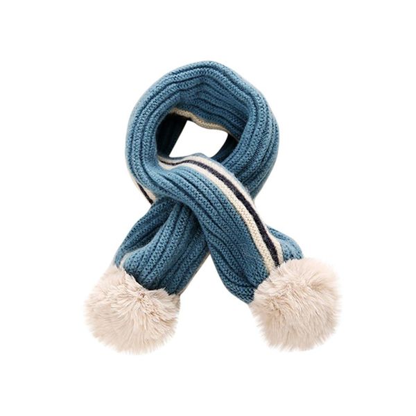 lovely new autumn winter patchwork scarf stripe pompom warm knitted scarves for baby thicken scarf shawl kids neck collars, Blue;gray
lovely new autumn winter patchwork scarf stripe pompom warm knitted scarves for baby thicken scarf shawl kids neck collars, Blue;gray