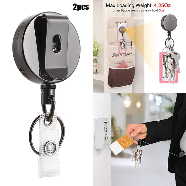new 2pcs anti-lost retractable buckle metal housing 40mm non-breakable cord for keychain xoa88
new 2pcs anti-lost retractable buckle metal housing 40mm non-breakable cord for keychain xoa88