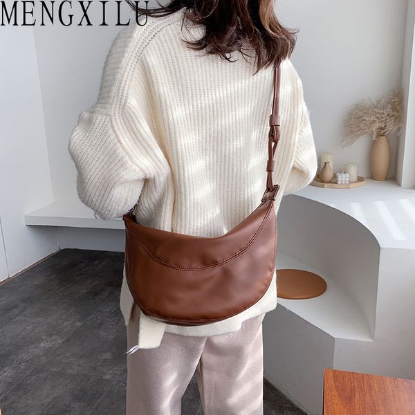 mengxilu 2019 dumpling leather women crossbody bag pu female shoulder bag cell phone pocket purse messenger sac a main femme
mengxilu 2019 dumpling leather women crossbody bag pu female shoulder bag cell phone pocket purse messenger sac a main femme