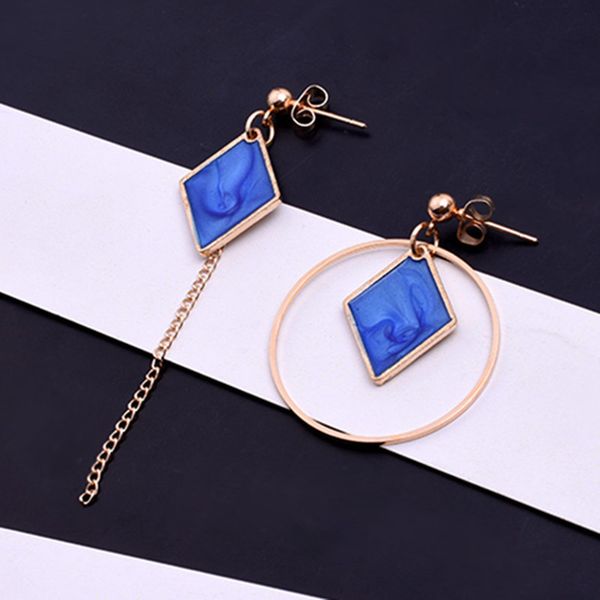 Simple Round Circle Hoop Earring Rhombus Decoration Statement Earrings Geometric Earrings Exquisite Gift For Women Earring A09
Simple Round Circle Hoop Earring Rhombus Decoration Statement Earrings Geometric Earrings Exquisite Gift For Women Earring A09