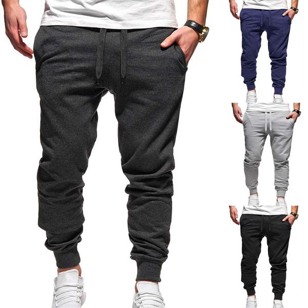 2020 new men's loose sports fitness pants sportswear casual solid running jogging trousers gym drawstring cotton long sweatpants, Black;blue
2020 new men's loose sports fitness pants sportswear casual solid running jogging trousers gym drawstring cotton long sweatpants, Black;blue