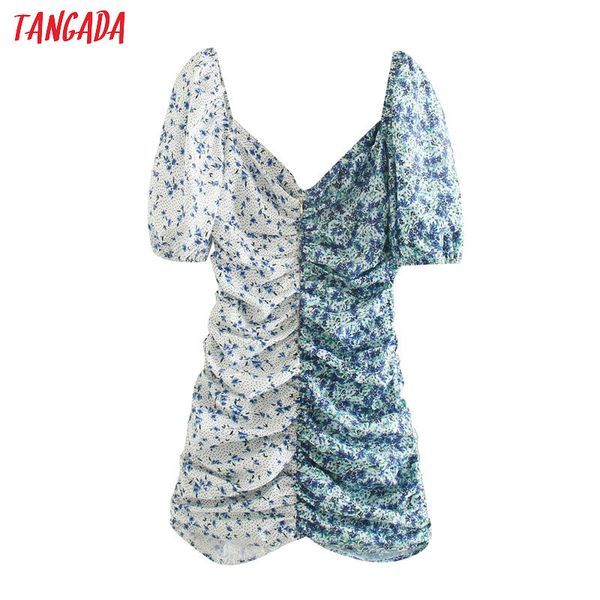 casual dresses tangada women flower print patchwork party dress short sleeve back zipper females mini vestidos xn456, Black;gray
casual dresses tangada women flower print patchwork party dress short sleeve back zipper females mini vestidos xn456, Black;gray