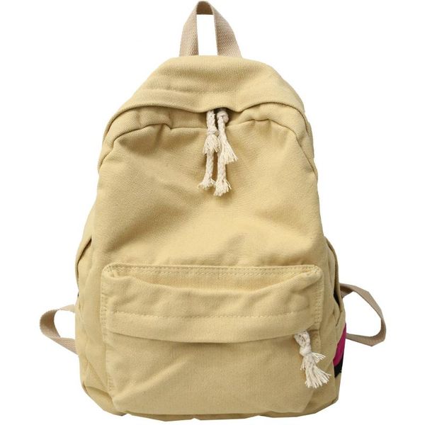 canvas backpack women large capacity schoolbags casual solid color travel lapbackpack teen girls bookbags rucksack female
canvas backpack women large capacity schoolbags casual solid color travel lapbackpack teen girls bookbags rucksack female