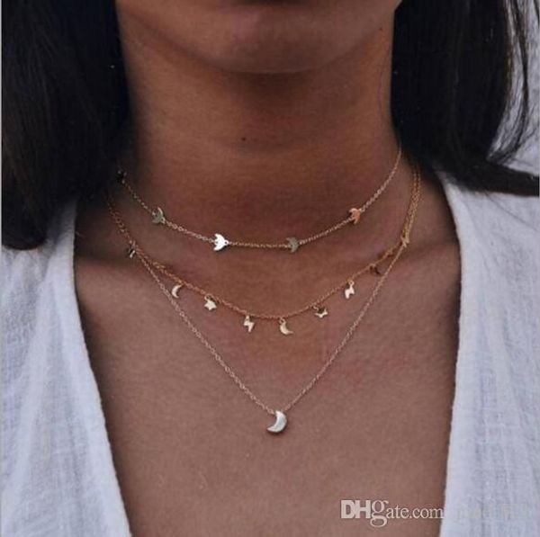 boho многослойные ожерелья moon stars flash подвеска для женщин и девочек (золото, Golden;silver
boho многослойные ожерелья moon stars flash подвеска для женщин и девочек (золото, Golden;silver