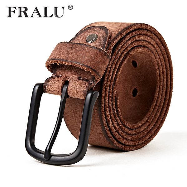 fralu men genuine leather belt luxury designer belts men cowskin fashion strap male jeans for man cinturon hombre c19041101, Black;brown
fralu men genuine leather belt luxury designer belts men cowskin fashion strap male jeans for man cinturon hombre c19041101, Black;brown