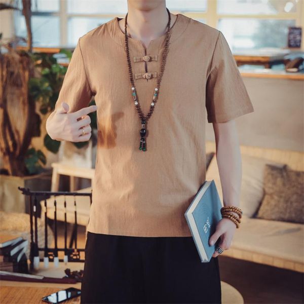 men's casual shirts summer cotton linen man short sleeves chinese style solid o-neck button blouse large size -7xl 8xl, White;black
men's casual shirts summer cotton linen man short sleeves chinese style solid o-neck button blouse large size -7xl 8xl, White;black
