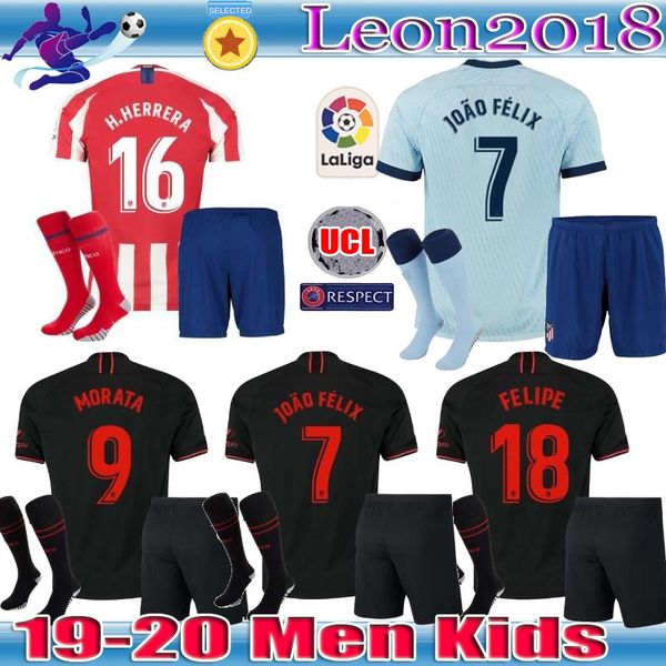 men kids 19 20 joão félix atletico de madrid soccer jerseys 2019 2020 llorente joao felix camiseta de fútbol third lemar football shirt, Black;yellow
men kids 19 20 joão félix atletico de madrid soccer jerseys 2019 2020 llorente joao felix camiseta de fútbol third lemar football shirt, Black;yellow
