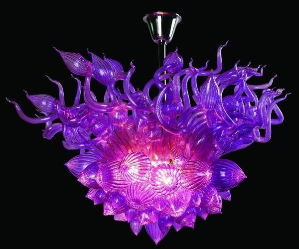 luxury purple color flower lamp high hanging led flush mounted chandeliers hand blown glass chandelier lighting
luxury purple color flower lamp high hanging led flush mounted chandeliers hand blown glass chandelier lighting