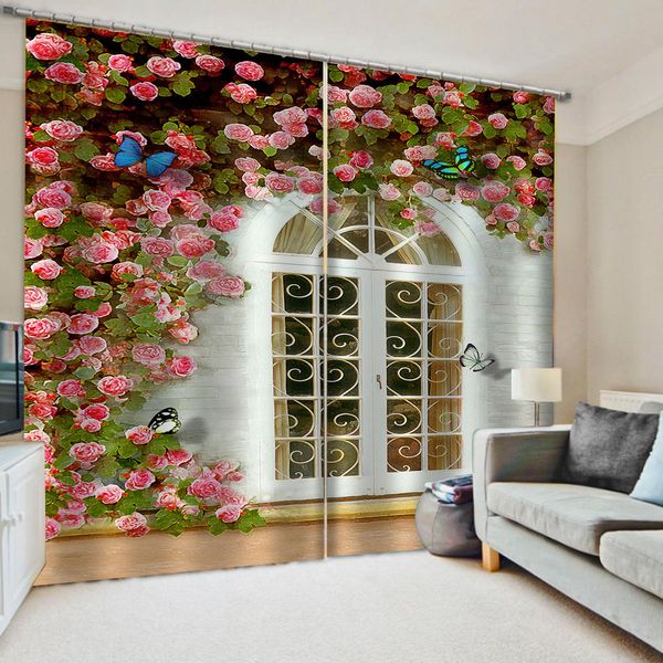 flower house curtains Luxury Blackout 3D Window Curtain For Living Room Decoration curtains
flower house curtains Luxury Blackout 3D Window Curtain For Living Room Decoration curtains