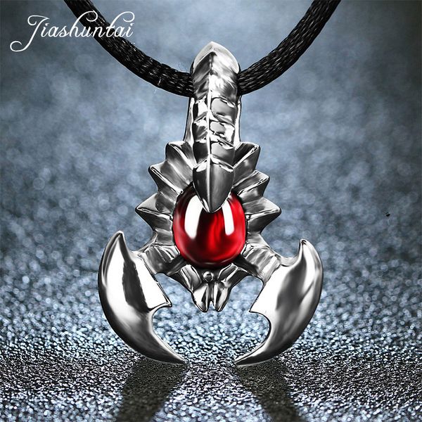jiashuntai trendy real 925 silver sterling scorpion pendant necklace red garnet gemstone fine jewelry for women and men lvoers
jiashuntai trendy real 925 silver sterling scorpion pendant necklace red garnet gemstone fine jewelry for women and men lvoers
