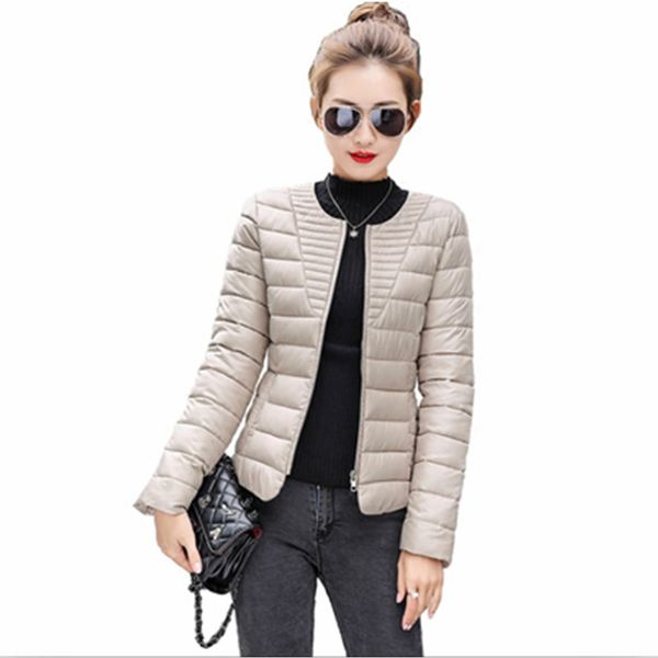 2019 Fashion Ultralight Parka Winter Jacket Women Unique Style Women's Jackets Short Warm Thin Winter Coat Women, Black 
2019 Fashion Ultralight Parka Winter Jacket Women Unique Style Women's Jackets Short Warm Thin Winter Coat Women, Black