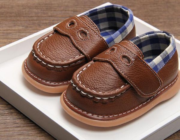 little boys squeaky shoes loafers leather squeakers 1-3 years kids handmade spring autumn menino zapatos fun baby toddler shoes, Black;grey
little boys squeaky shoes loafers leather squeakers 1-3 years kids handmade spring autumn menino zapatos fun baby toddler shoes, Black;grey