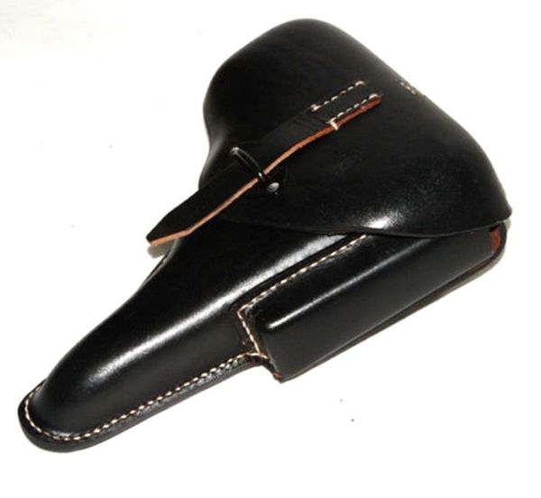 wwii ww2 german black leather walter military 1942 p38 p-38 hardshell holster boxing ring
wwii ww2 german black leather walter military 1942 p38 p-38 hardshell holster boxing ring