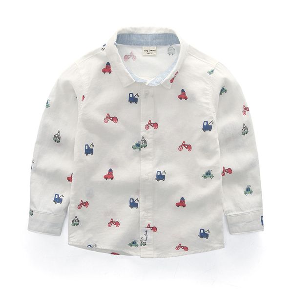 childrenswear new style korean-style fashion casual print shirt childrenswear long sleeve fold-down collar cotton shirt, White;black
childrenswear new style korean-style fashion casual print shirt childrenswear long sleeve fold-down collar cotton shirt, White;black