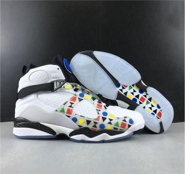 8s quai54 designer athletic trainers white black multi color fashion chaussures sneakers ship with double box size us7-13
8s quai54 designer athletic trainers white black multi color fashion chaussures sneakers ship with double box size us7-13