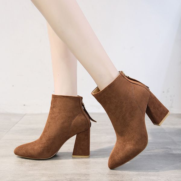 winter boots lady boots-women women's rubber shoes rain back zip zipper booties ladies 2020 2019 ankle pointy rock autumn high, Black
winter boots lady boots-women women's rubber shoes rain back zip zipper booties ladies 2020 2019 ankle pointy rock autumn high, Black