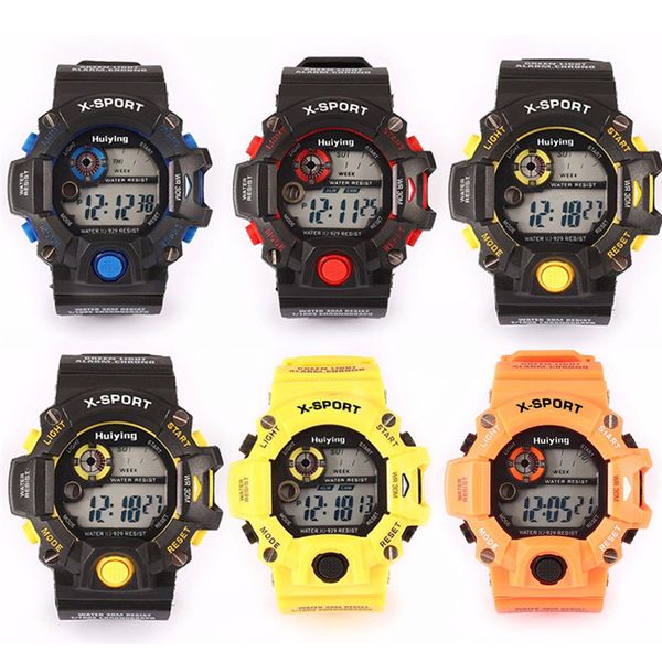 new horloge dames sports watches led silicone waterproof 3bar relojes hombre digitales in blue gray orange red yellow, Slivery;brown
new horloge dames sports watches led silicone waterproof 3bar relojes hombre digitales in blue gray orange red yellow, Slivery;brown