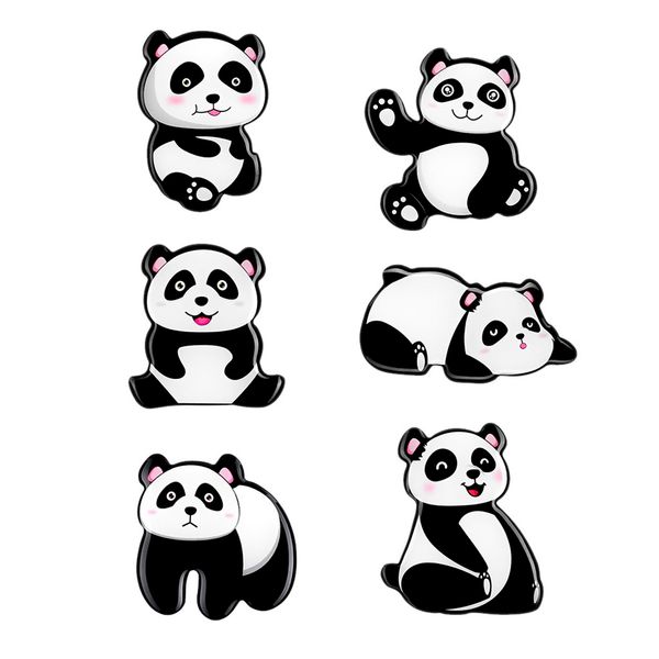 6 pcs cute cartoon fat panda series magnetic refrigerator stickers home decoration accessories a724
6 pcs cute cartoon fat panda series magnetic refrigerator stickers home decoration accessories a724