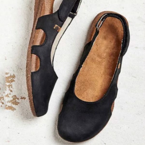 comfortable women casual wedges sandals flat summer buckle gladiator retro non-slip sandals flock ladies party office shoes, Black
comfortable women casual wedges sandals flat summer buckle gladiator retro non-slip sandals flock ladies party office shoes, Black