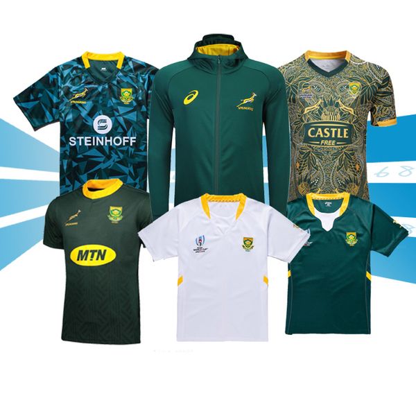 2019 Japan world cup South Africa rugby Jacket Jerseyshirt thailand quality 19 20 national team Springboks South African rugby jerseys shir