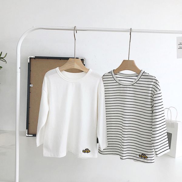 infant children's clothing 1-3 years old male baby spring clothing boy's long-sleeved t-shirt crew neck versatile children strip, Black;blue
infant children's clothing 1-3 years old male baby spring clothing boy's long-sleeved t-shirt crew neck versatile children strip, Black;blue