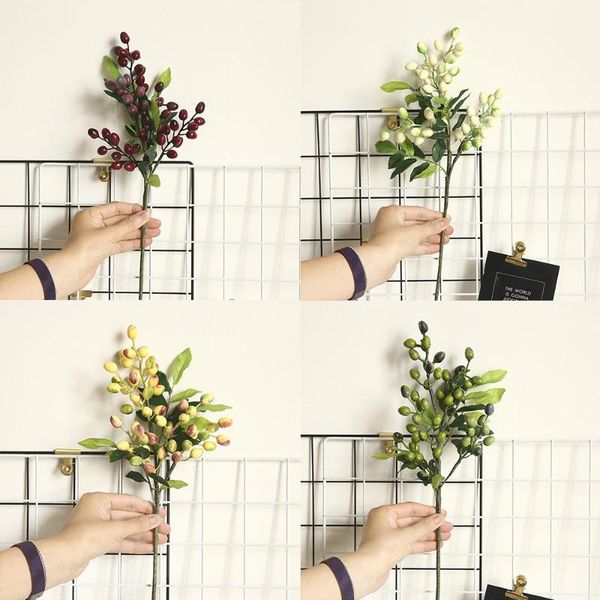 new fake olive fruit bean branch flowers for christmas artificial plant berry flowers for wedding home room decor flower plant
new fake olive fruit bean branch flowers for christmas artificial plant berry flowers for wedding home room decor flower plant