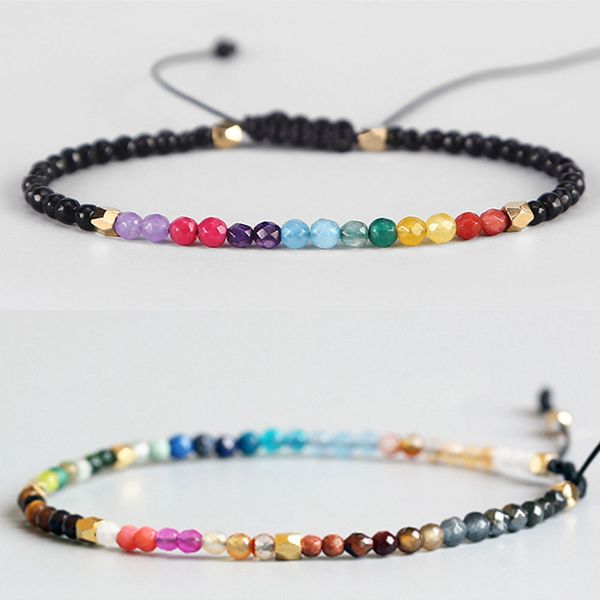 1pcs creative 12 constellation lucky stone bead bracelet 3mm bead bracelet bohemia lady adjustable for lovers fashion, Black
1pcs creative 12 constellation lucky stone bead bracelet 3mm bead bracelet bohemia lady adjustable for lovers fashion, Black