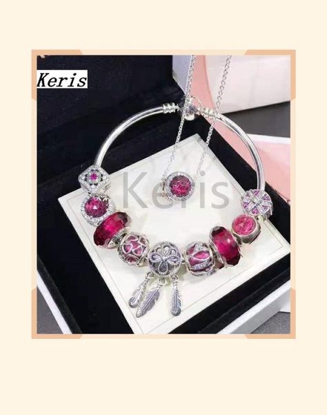 100%925 sterling silver 2019 new pink glaze three-sided bead necklace bracelet set delivery, Golden;silver
100%925 sterling silver 2019 new pink glaze three-sided bead necklace bracelet set delivery, Golden;silver