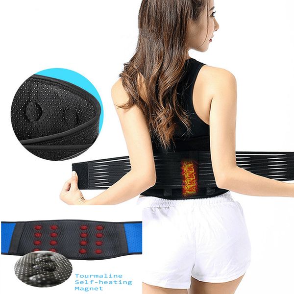 tourmaline self heating magnetic waist support belt back faja lumbar belt brace waist warmer orthopedic posture corrector band, Black;gray
tourmaline self heating magnetic waist support belt back faja lumbar belt brace waist warmer orthopedic posture corrector band, Black;gray