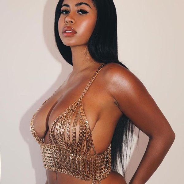 new fashion multi-layer chain necklace nightclub exaggerated vest bra body chain, Slivery;golden
new fashion multi-layer chain necklace nightclub exaggerated vest bra body chain, Slivery;golden