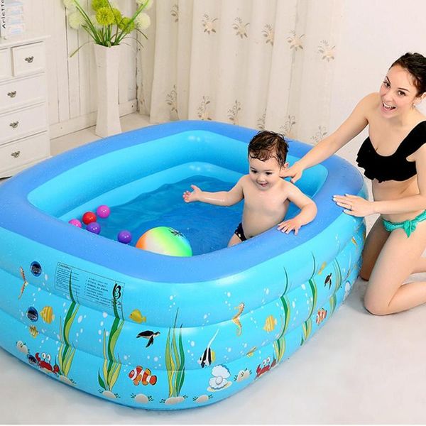 1.3m three-ring inflatable pool baby swimming pool outdoor children basin bathtub kids baby swimming water play gifts
1.3m three-ring inflatable pool baby swimming pool outdoor children basin bathtub kids baby swimming water play gifts