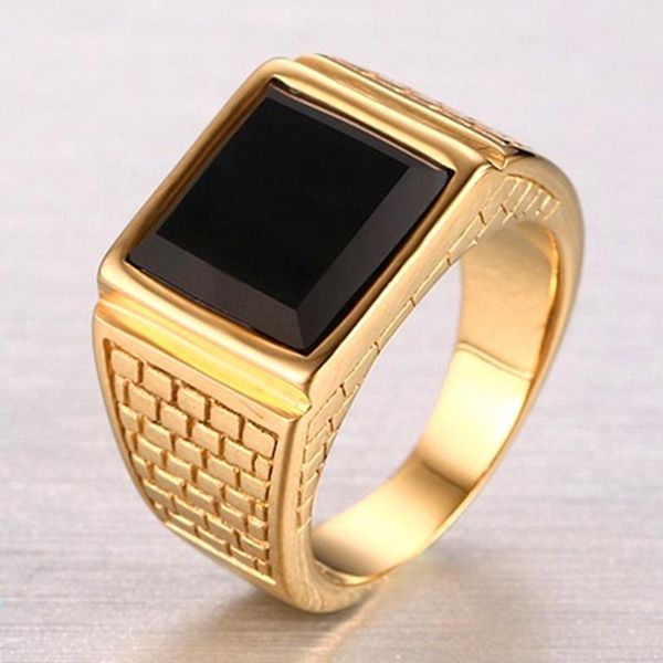 big black agate gemstones rings for men anillo bague 18k gold titanium stainless steel cool fashion jewelry accessory sizes7-13, Golden;silver
big black agate gemstones rings for men anillo bague 18k gold titanium stainless steel cool fashion jewelry accessory sizes7-13, Golden;silver