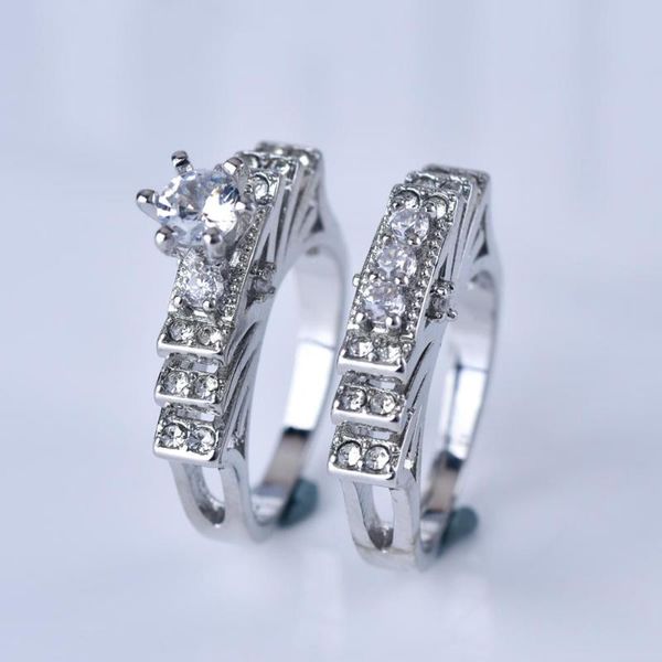 elegant zircon ring jewelry silver color engagement wedding ring set for women fashion zircon crystal jewelry gifts, Slivery;golden
elegant zircon ring jewelry silver color engagement wedding ring set for women fashion zircon crystal jewelry gifts, Slivery;golden