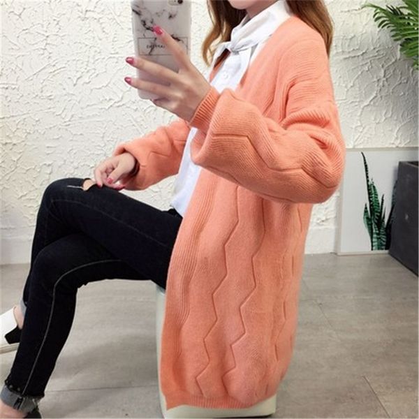 2019 new autumn knit sweater women fashion harajuku loose warm cardigan women college casual long sleeve winter coat 553, White;black
2019 new autumn knit sweater women fashion harajuku loose warm cardigan women college casual long sleeve winter coat 553, White;black