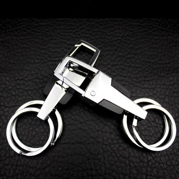 keychains exquisite high-grade metal car keychain male key ring chain pendant, Silver
keychains exquisite high-grade metal car keychain male key ring chain pendant, Silver