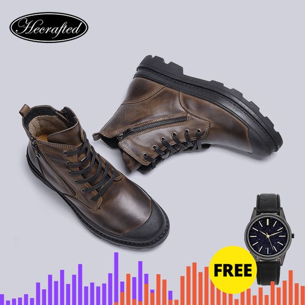 natural cow leather shoes men snow boots 2018 handmade retro men warm boots #cx9550jm cj191205, Black
natural cow leather shoes men snow boots 2018 handmade retro men warm boots #cx9550jm cj191205, Black