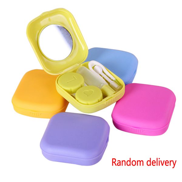 portable contact lens kit case box lens storage holder container complete accessories, Silver
portable contact lens kit case box lens storage holder container complete accessories, Silver