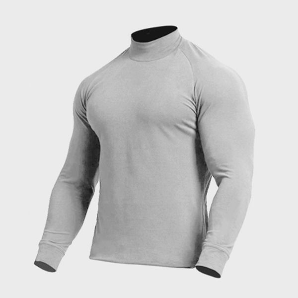 spring men's fitness pure color gyms t shirt high neck fitness long sleeve quick drying sport t-shirt bodybuilding #30, White;black
spring men's fitness pure color gyms t shirt high neck fitness long sleeve quick drying sport t-shirt bodybuilding #30, White;black