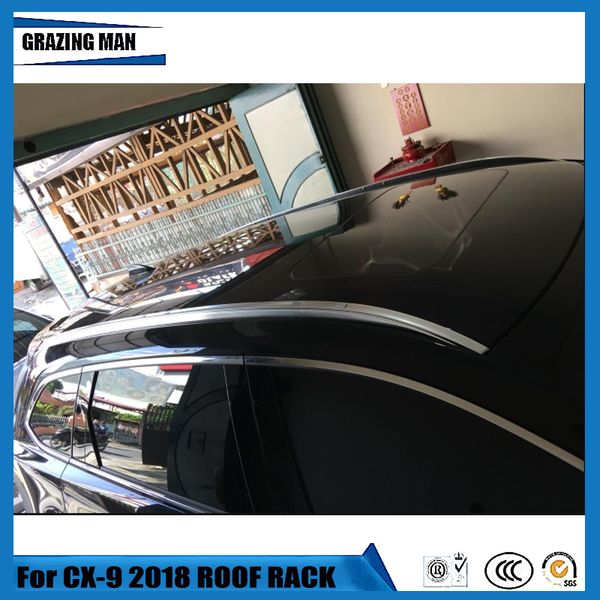 aluminium alloy car roof rack rails luggage carrier baggage cross bar for mazda cx9 cx-9 2018 18
aluminium alloy car roof rack rails luggage carrier baggage cross bar for mazda cx9 cx-9 2018 18