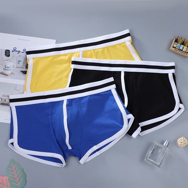 pingchuang men's underwear underwear and shorts sports boxer pants pure cotton fashionable men's four-angle shorts, Black;white
pingchuang men's underwear underwear and shorts sports boxer pants pure cotton fashionable men's four-angle shorts, Black;white