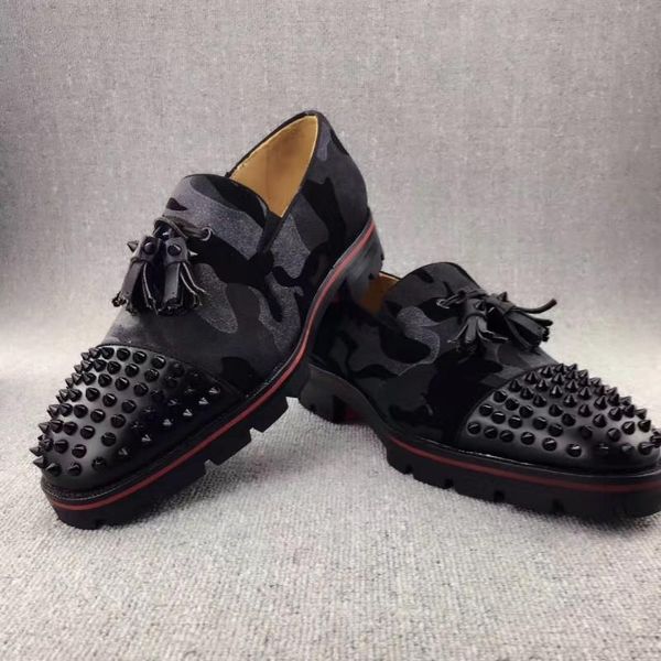 2018 perfect quality business fashion tassel men's red bottom loafers oxfords shoes,outdoor genuine leather comfort bottom tire casual, Black
2018 perfect quality business fashion tassel men's red bottom loafers oxfords shoes,outdoor genuine leather comfort bottom tire casual, Black