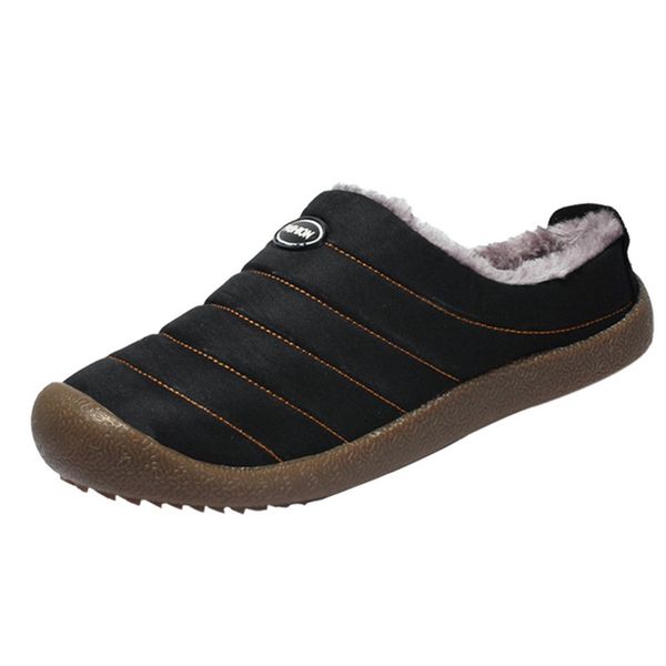 wenyujh winter men shoes plush men slipper fleece warm fur thicken cotton-padded home slipper indoor flat shoe big size footwear, Black
wenyujh winter men shoes plush men slipper fleece warm fur thicken cotton-padded home slipper indoor flat shoe big size footwear, Black